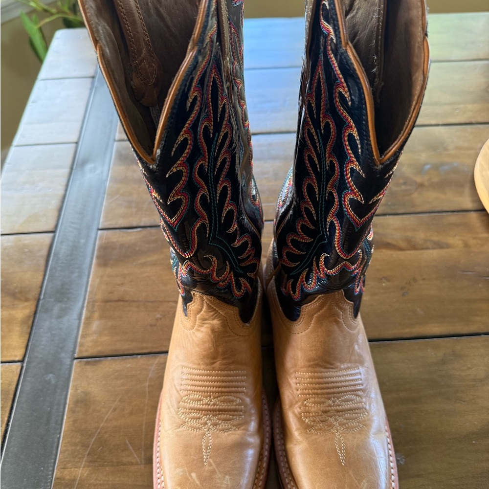 Ariat Tan Leather Western Boots